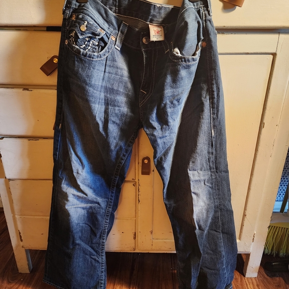 True Religion Indigo Bootcut Jeans - Picture 1 of 3